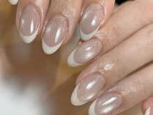 キラネイル アンド アイラッシュ by World Beauty(KIRA)/マグネット　フレンチ