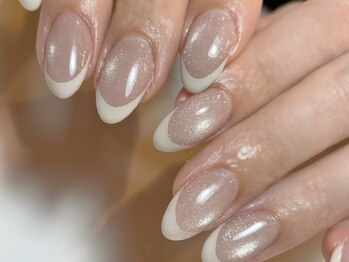 キラネイル アンド アイラッシュ by World Beauty(KIRA)/マグネット フレンチ