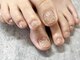 ハレトキネイル(haretoki nail)の写真/足元まで抜かりなくお洒落を演出！高コスパが魅力♪足元を華やかに演出するフットネイルならお任せ下さい◎