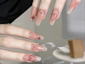 エヌワイ 千葉中央店(NY)の写真/【SNS映え☆可愛くて心躍るデザイン】高技術×丁寧な接客×トレンドを抑えた旬のネイルでお洒落を楽しむ♪