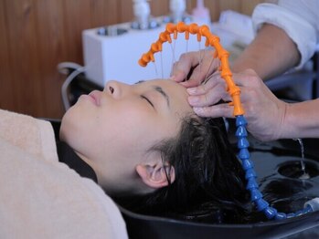 元氣庵 ヒロ(元氣庵☆HIRO)の写真/《頭の疲れを解消したい方に◎》頭のコリをほぐして脳の老廃物の排出を促進!眼精疲労や不眠の改善にも☆