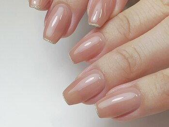 サロンレム(salon Rem.)の写真/"高技術で女性らしい美しい指先へ♪"【パラジェル使用☆シンプルコース¥8400】仕上がりの美しさに大満足◎
