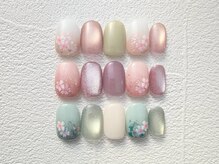 シキ 辻堂店(shiki)/桜ネイル ￥6800
