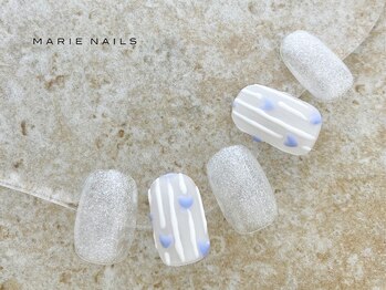 マリーネイルズ ららぽーと磐田店(MARIE NAILS)の写真/★初回オフ無料¥定額6600から！アートの種類豊富♪アフターケアも◎！1週間保証付き♪手足同時施術OK