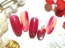 パーフェクトネイル 桜ヶ丘店(Perfect Nail)の雰囲気（りんごネイル￥9020）