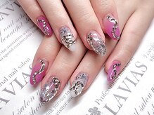 プロフェッショナル ネイルサロン ラヴィアス(LAVIAS)/【スカルプ】10本アートし放題