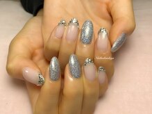 ネイルサロン デイズ 三好丘店(Days)/アートし放題　ストーンフレンチ