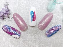 テセネイル(Tese Nail)/繊細アート☆ペイズリーネイル♪