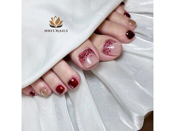 ニットネイル(Nhit.nails)/フット人気デザイン