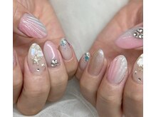 ネイルアンドアイラッシュスタジオ シュシュ(chouchou)/マーメイドネイル