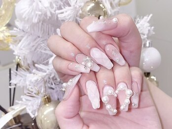 プリズム(PRISM)/冬ネイル韓国ネイルハートネイル