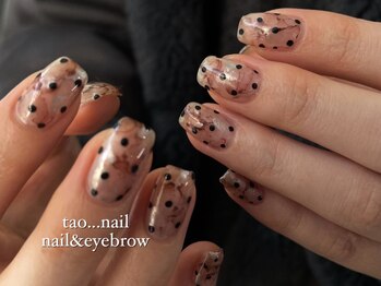 タオドットネイル(TAO...nail)の写真/季節やトレンドに合わせたデザインをご用意♪【定額TAO.Clear¥4700/TAO..Simple¥5600/TAO...Design¥7100】