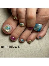 ネイルズリアル 倉敷(nail's RE.A.L)/ニュアンスネイル