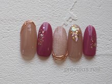 プレシャスネイル 名駅店(PRECIOUS NAIL)/定額Cコース*お好きなデザイン