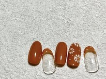 モグネイル(Mogunail)/5.6月定額B フラワーネイル