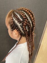 フラミンゴデザイン シー(flamingo design C)/【コーンロウ】フル