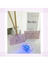 ホワイトニングショップ 横手店/歯磨きペースト、小型照射器♪