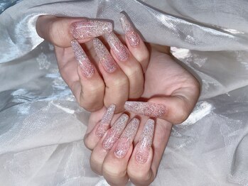 エムズ ネイルサロン(M2)/チップ長さ出しワンカラー