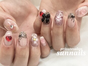 サンネイルズ(sun nails)/10本アート