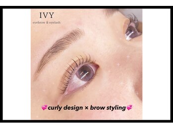 アイビー 稲田堤店(IVY)/ぱっちりカール×セミアーチ眉
