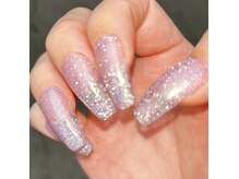 スカルプで憧れのロングネイルに！！