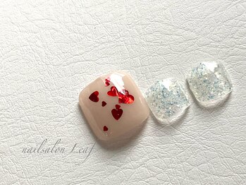 リーフ(Leaf)/ハートホロネイル