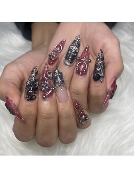 ハートネイル(Heart nail)/地雷ネイル
