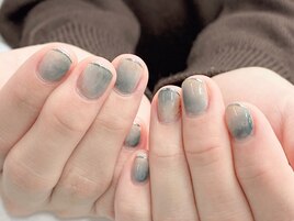 ブルーブラウンニュアンスミラー