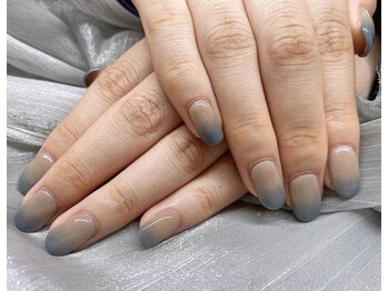 くすみカラーグラデ