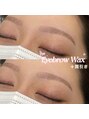 アイム 小倉店(i'm) 間引きで毛量を減らすことで、ふんわり眉に☆彡