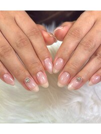 マグネットネイル/透明感/大人