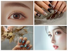 ハンドネイル&フットネイル&まつげと眉毛の同時施術が可能♪ご予約はお電話で受付けております【同時施術】