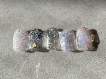 つめノさき/ふんわり春ネイル