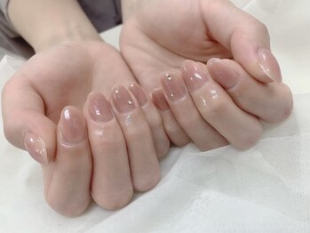 アバネイル アクア 千種店(AVANAIL AQUA)/【春の大人チークネイル】