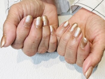 ルヒアネイル イオン戸畑ショッピングセンター店(Ruhia Nail)/グリッターネイル