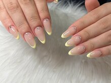 エムネイル(M-Nail)/★イエローフレンチ★