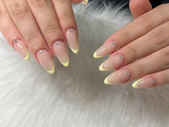 エムネイル(M-Nail)/★イエローフレンチ★