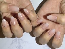 エアブラシで綺麗なグラデーションも可能です！