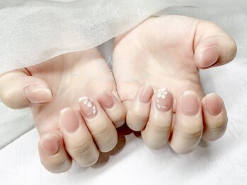 モルフォネイル(Morpho nail)/大理石ネイル【ニュアンス】