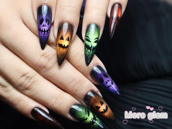 モアグラム 池袋東口店(More Glam)/ハロウィンネイル　池袋東口