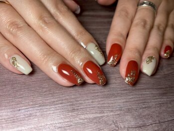 merak 大阪難波 [パラジェル/フィルイン/マグネット/ジェルネイル/長さだし］/難波ネイル/長さだし/持ち込み