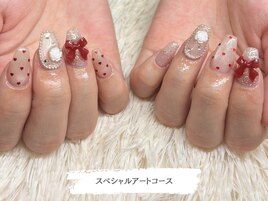 ◇ハートドットネイル◇