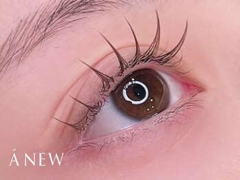 アニュー 目黒(ANEW)の写真/肌になじむニュアンスブラウンカラーで抜け感UP◎やわらかい印象×パッチリした目元がお好きな方に！