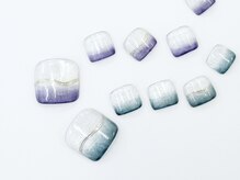 ネイルサロンクイール 宇都宮店(NAIL SALON QUILL)/マグネット×グラデーション