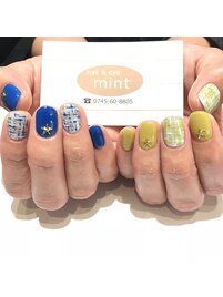 ツイードネイル