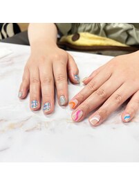 ちぐはぐネイル！