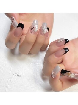 ドットビー(.Bee)/モード系ブライダルネイル