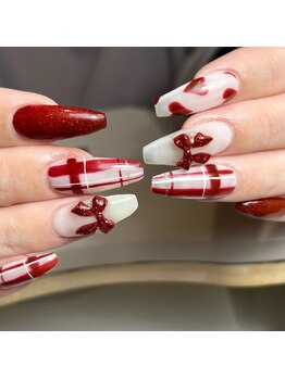 レブラン(r'e blanc)/チェック×ハート×リボン