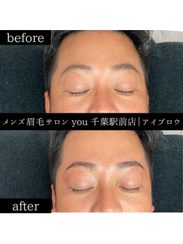 ユー 千葉駅前店(you)/眉/メンズ眉毛/メンズ千葉駅