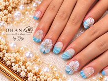 オハナ(OHANA)/トロピカルフラワーネイル